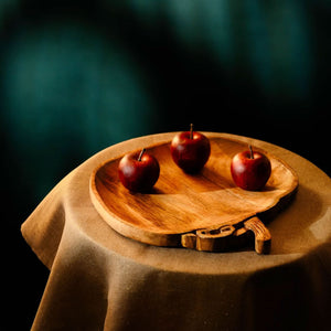 Food safe pumpkin shaped serving platter