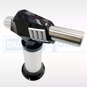 Precision butane torch with metal construction