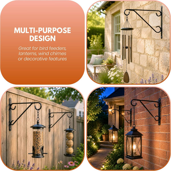 Large hanging plant wall hooks