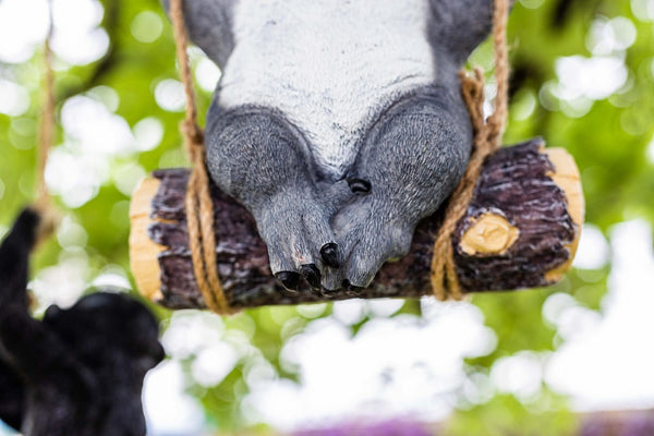 Hand painted koala garden decoration