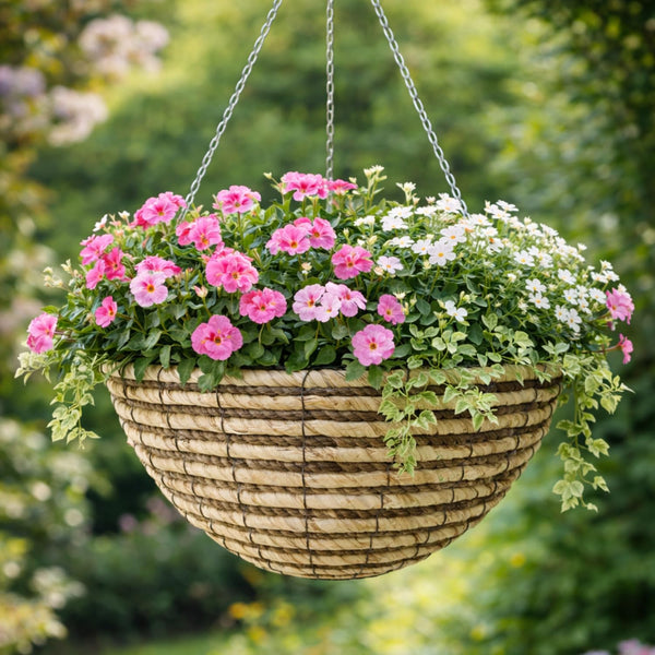 outdoor hanging plant pot