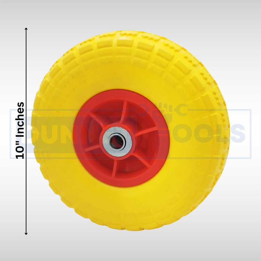 10 inch puncture proof wheelbarrow replacement wheel