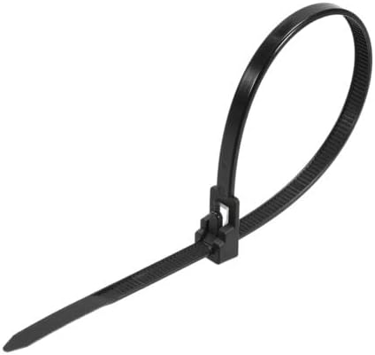 Heavy duty black cable ties 550mm pack