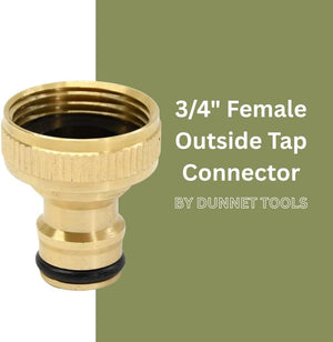 Female threaded brass hose adaptor