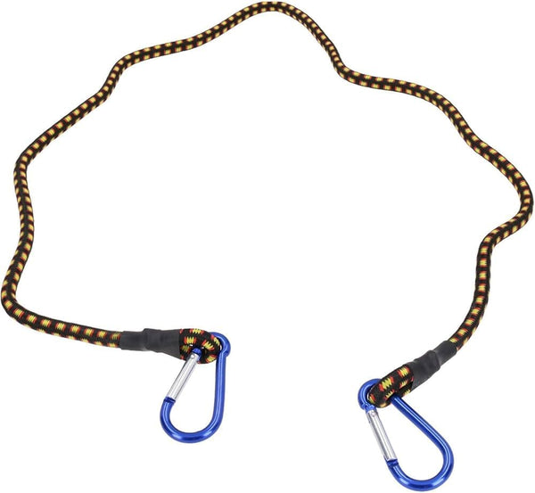 Cargo securing bungee cord with aluminium clips