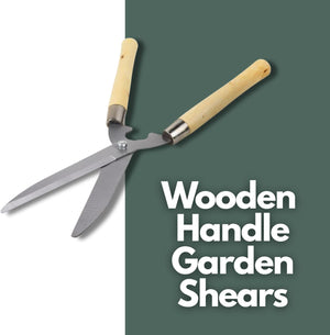 Long handled hedge clippers for precise garden maintenance