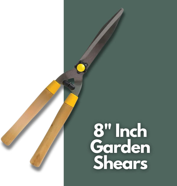 Heavy duty wooden garden pruning tool