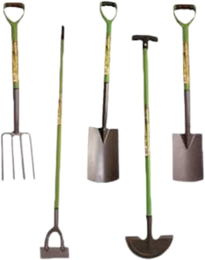 Heavy duty garden tool set with multiple tools
