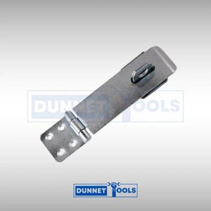 zinc plated hasp and staple for sheds