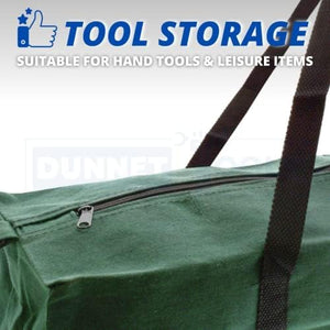 Professional tool storage bag with padded handles