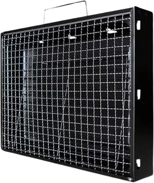 Lightweight charcoal grill for picnics and beaches