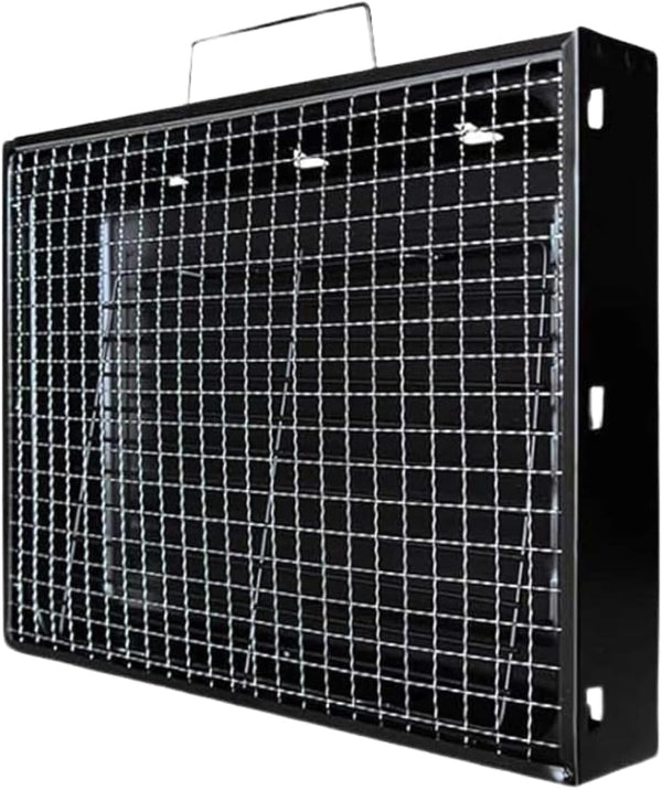 Lightweight charcoal grill for picnics and beaches