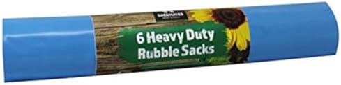 Pack of heavy duty rubble sacks for waste disposal