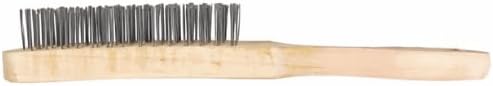 Non scratch brass bristle cleaning tool