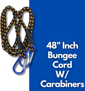 Heavy duty bungee cord for roof rack use