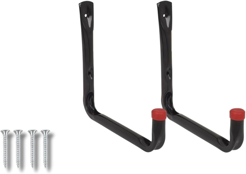 Heavy duty utility storage hooks for garage walls