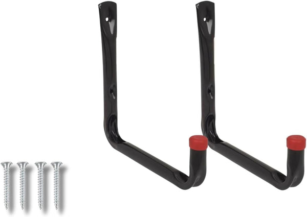 Heavy duty utility storage hooks for garage walls