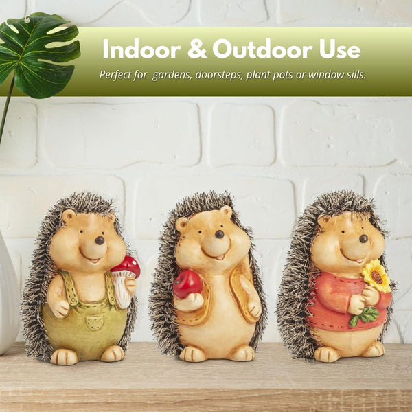 decorative baby hoglet resin ornaments
