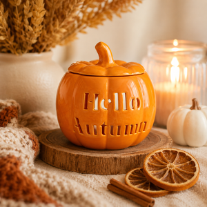 Hello Autumn pumpkin oil and wax melt burner