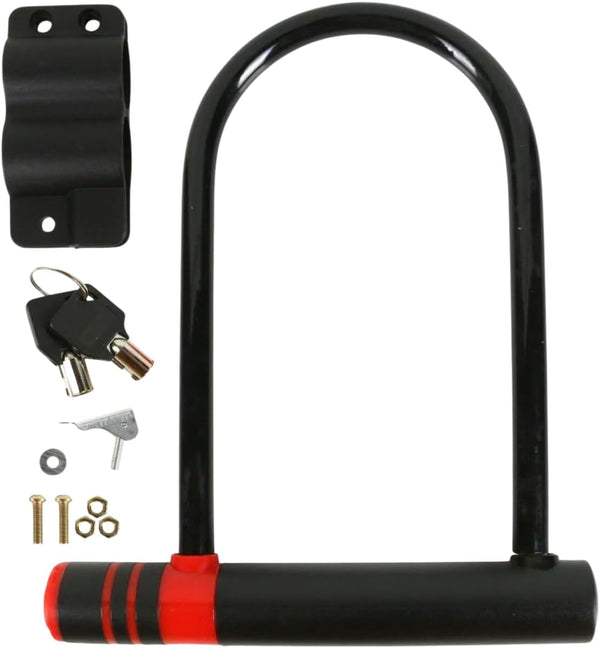bike u lock with steel cable