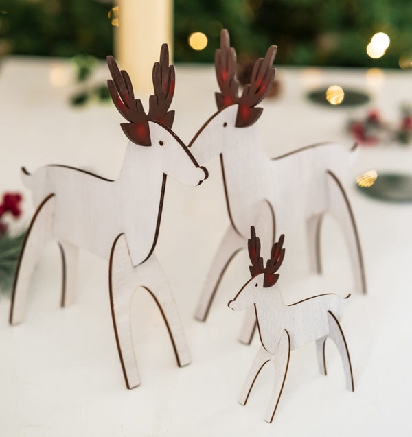 Rustic wooden Christmas decoration