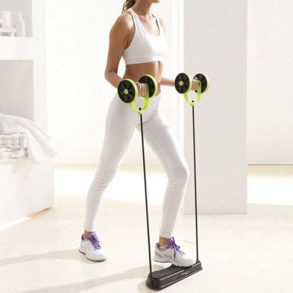 Resistance exercise equipment with adjustable training levels