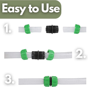 leak free hose repair connector