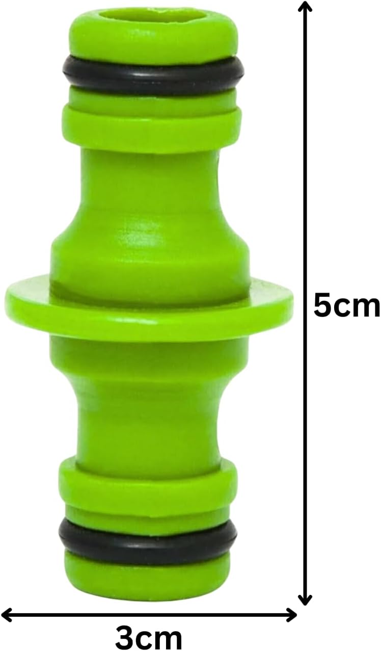 double male hose connector for garden hose pipes