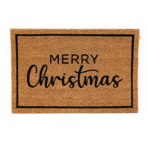 Merry Christmas Coir Non-slip Doormat