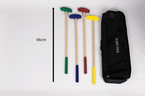 Wooden golf play set for children aged 3 years and over