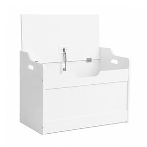 White MDF storage chest for bedroom and hallway