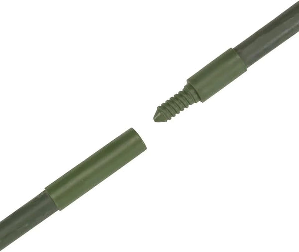 Iron plant support stakes with green PE coating