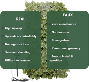decorative ivy trellis panel for outdoor walls