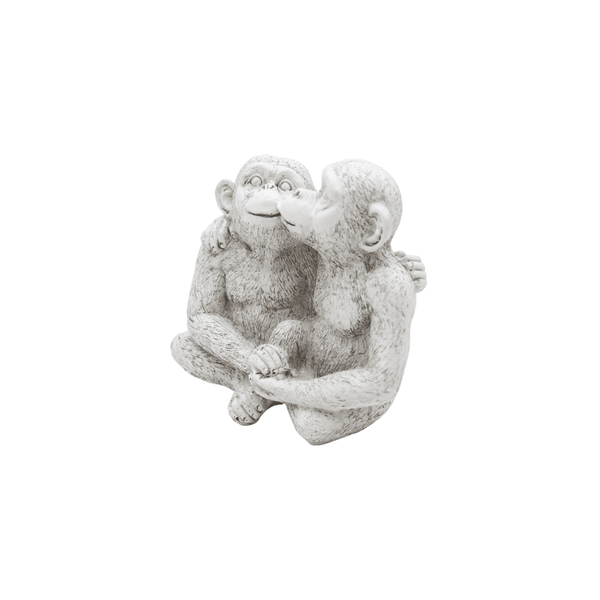 Decorative animal statue adding character to a garden
