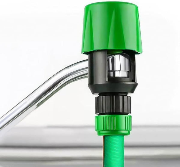 Rubber and ABS hose tap connector