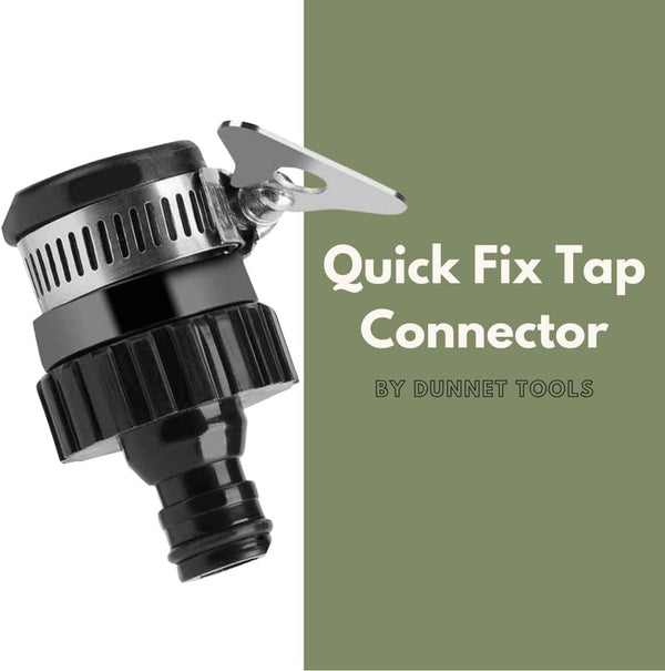 Indoor tap adapter for garden hose