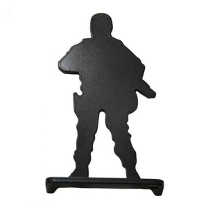 Air rifle soldier target gallery set