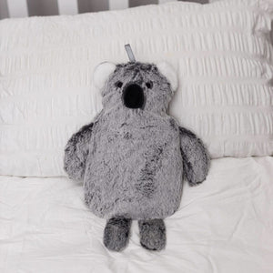 Koala plush hot water bottle with soft cover