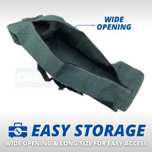 Large capacity tool bag for workshop equipment