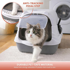 anti tracking litter box