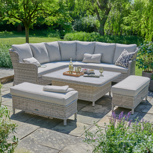 Vienna large corner garden set