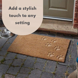 Indoor outdoor door mat designed for everyday use