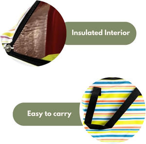 thermal food storage bag for commuting
