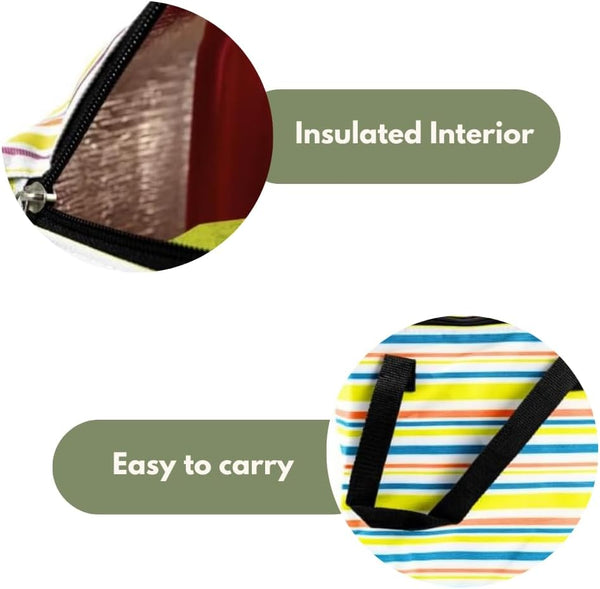 thermal food storage bag for commuting
