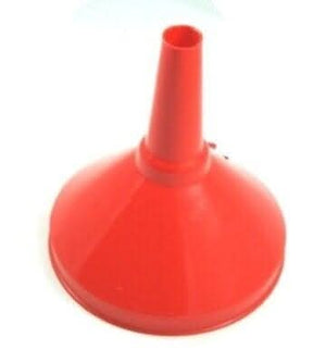 Wide mouth plastic funnel for household use