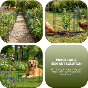 Plant protection garden fence