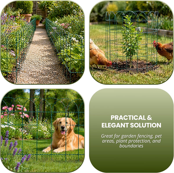 Plant protection garden fence