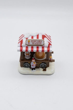 light-up-christmas-village-scene-popcorn-wagon