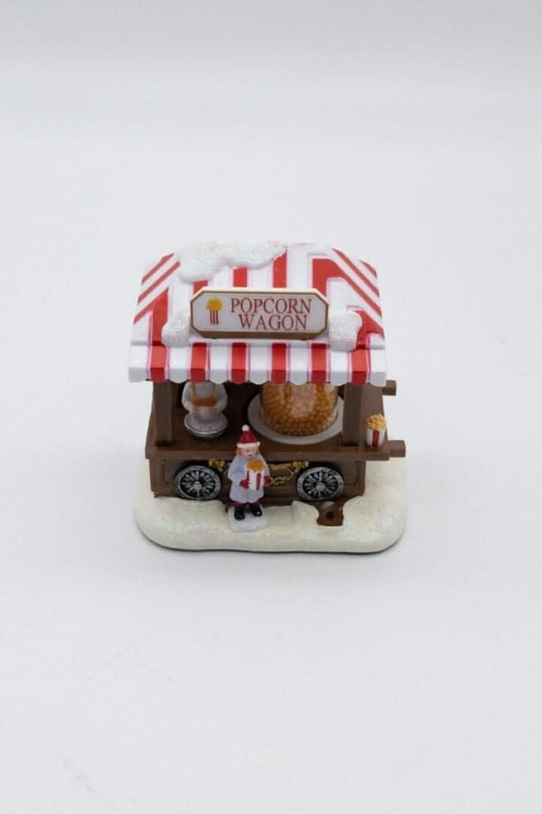 light-up-christmas-village-scene-popcorn-wagon