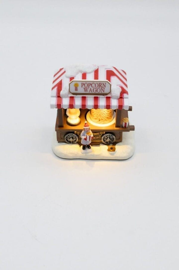 light-up-christmas-village-scene-popcorn-wagon
